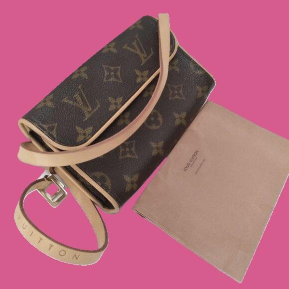 CCO | Louis Vuitton Belt Bag ( Wallet ) Pochette Florentine Brown Monogram - Picture 1 of 6